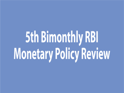 RBI Monetary Policy Review - No rate cut for now, Wait and Watch
